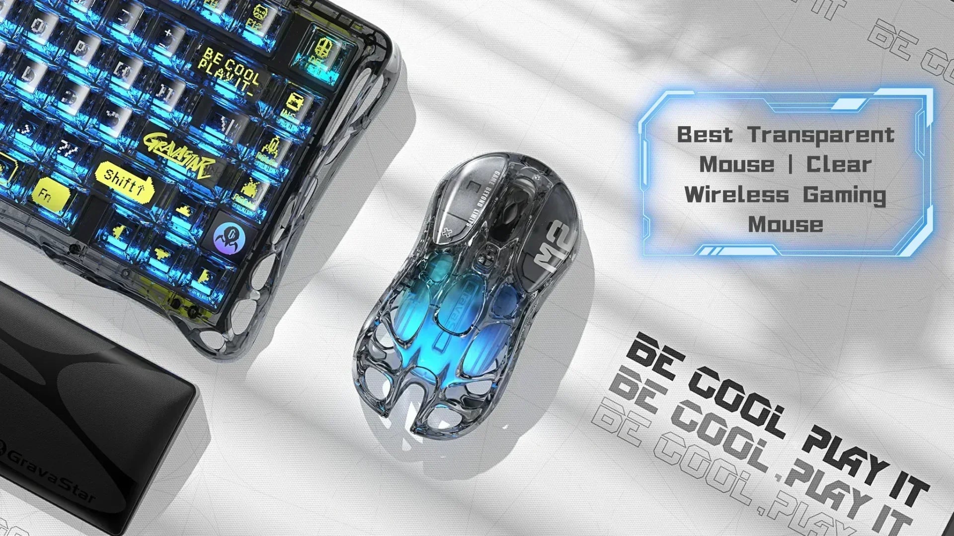 Best Transparent Mouse | Clear Wireless Gaming Mouse