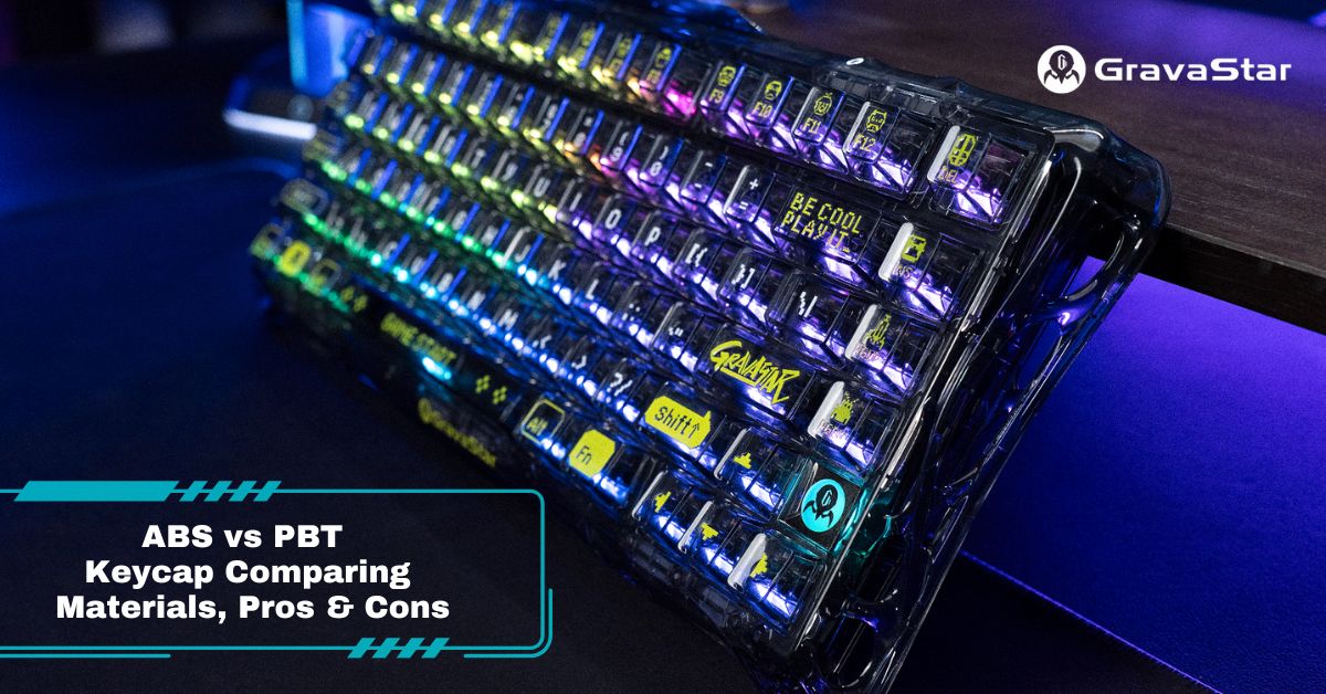 ABS vs PBT Keycaps | Comparing Keycap Materials, Pros & Cons