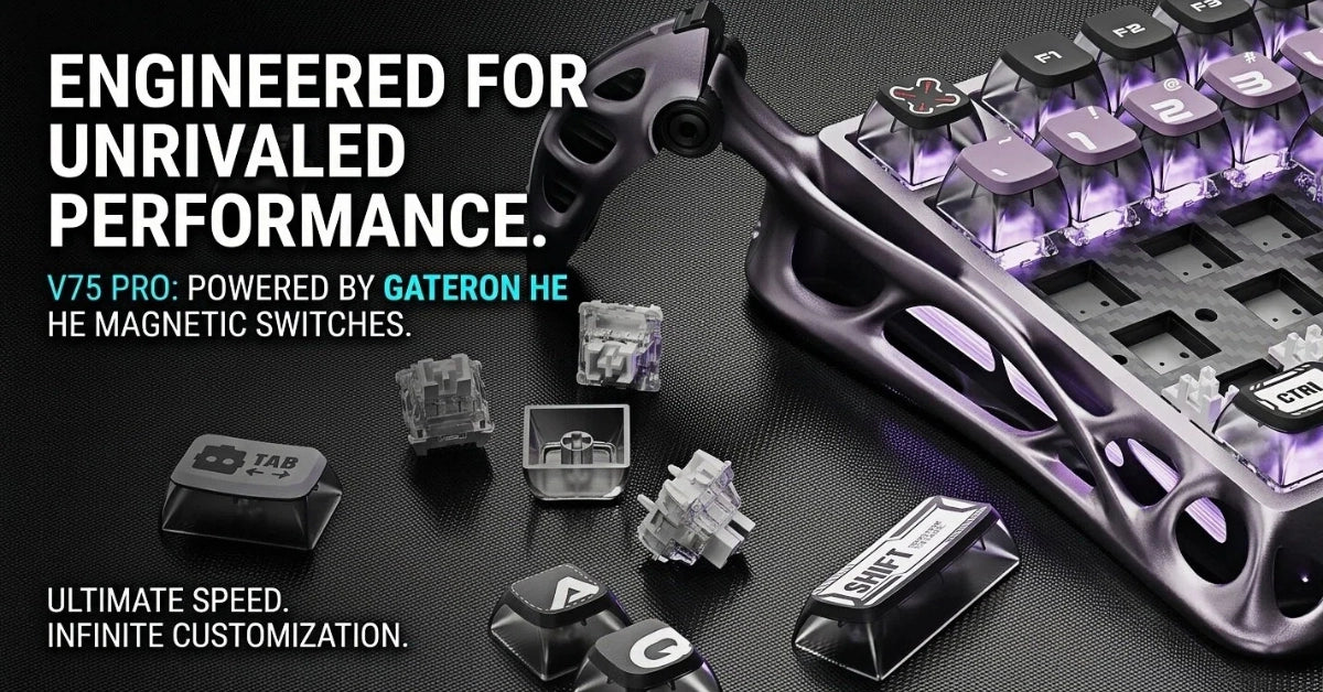 Gateron Hall Effect Switch | Gateron Magnetic Keyboard Switches