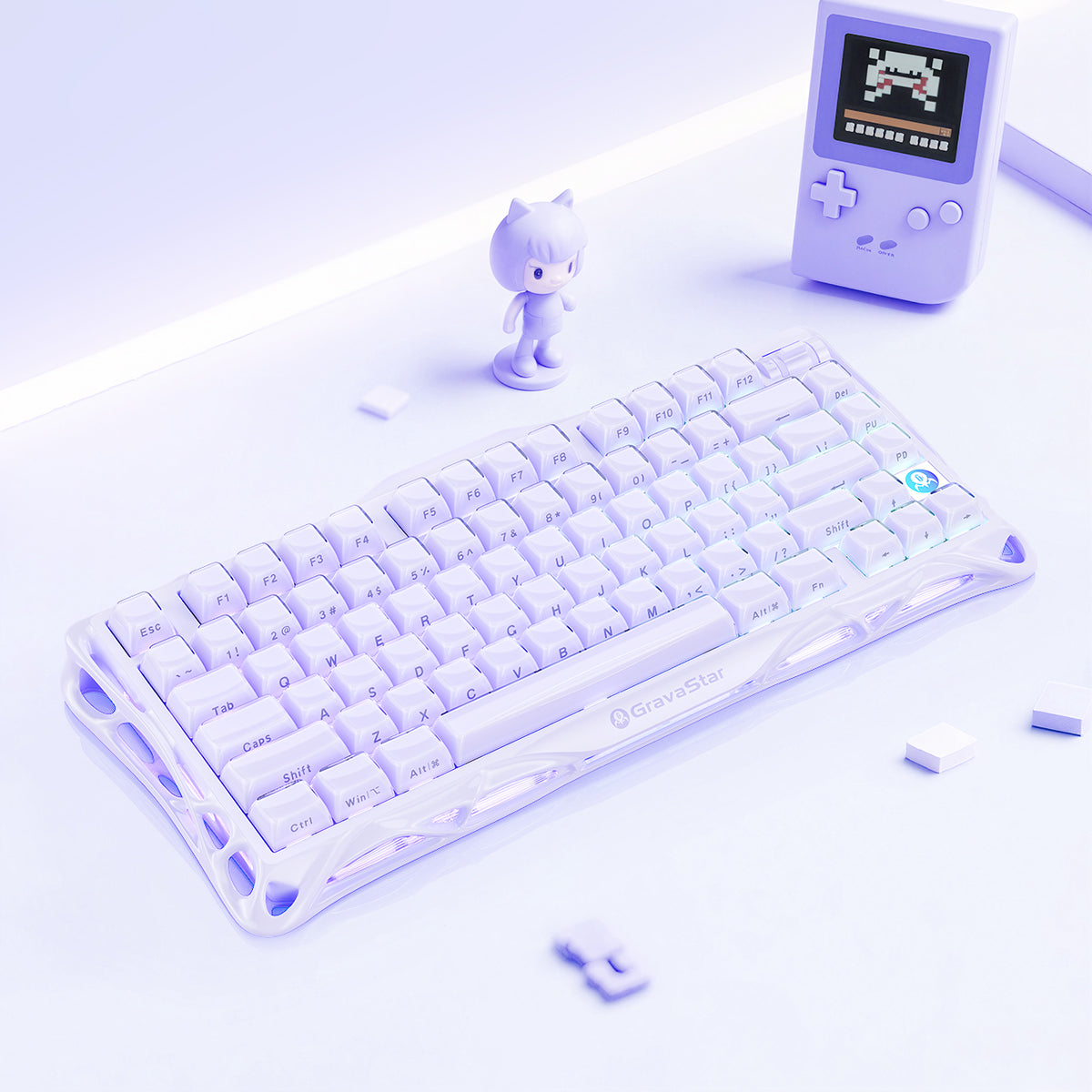 Mercury V75 HE Gaming Keyboard - Hall Effect Switches | 75% Mechanical Mercury V75 HE Gaming Keyboard - Hall Effect Switches | 75% Mechanical