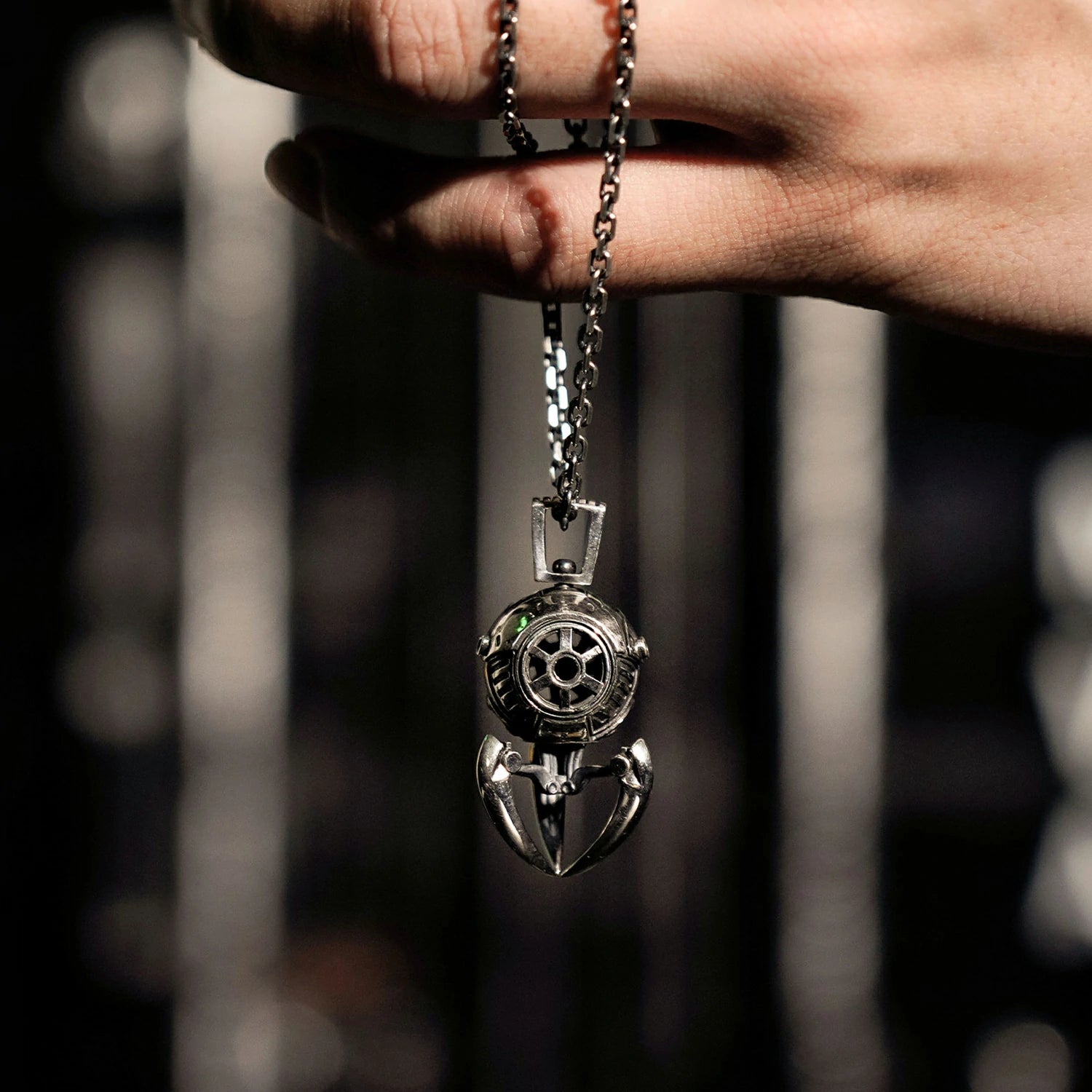 Mars Explorer Pendant Necklace