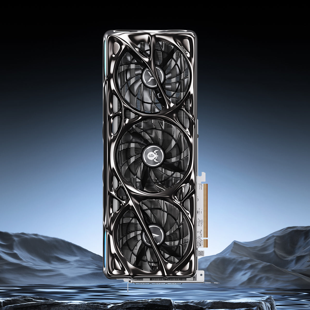 Yeston x GravaStar AMD RADEON RX 9070 XT 16G GDDR6 Mercury Nova OC