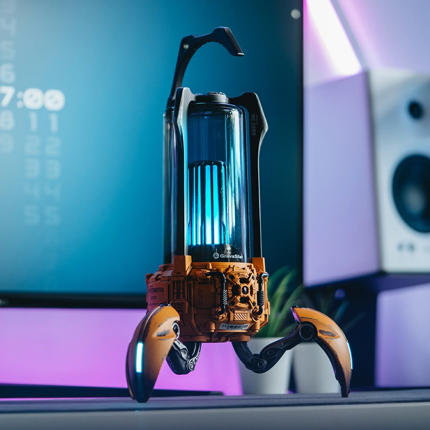 Supernova Bluetooth Speaker - War Damaged Yellow