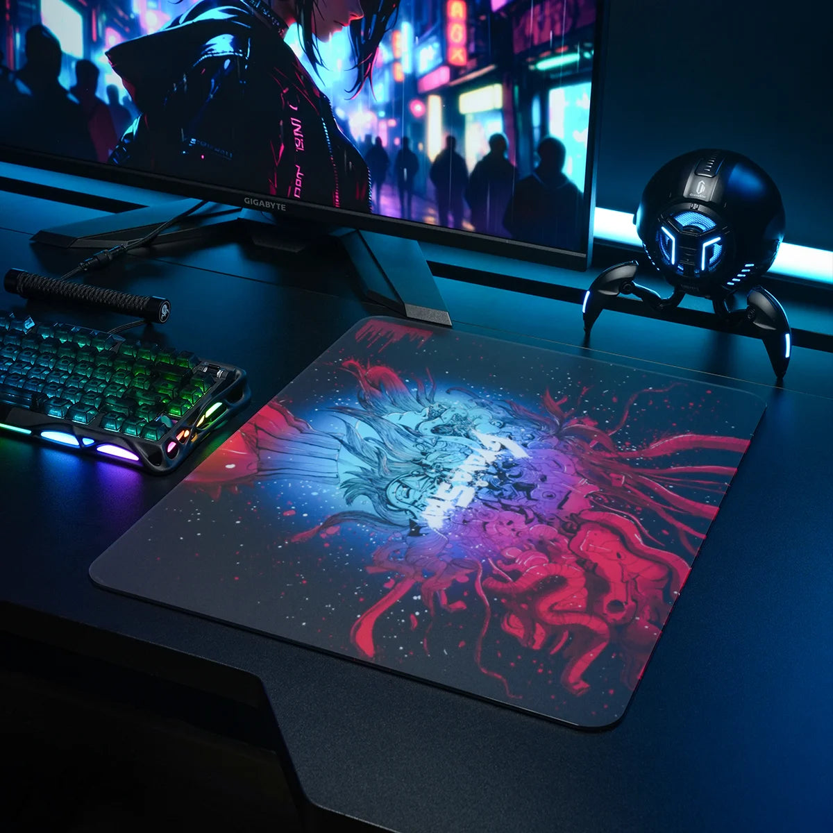 Gravastar Mouse Pad- Tempered Glass