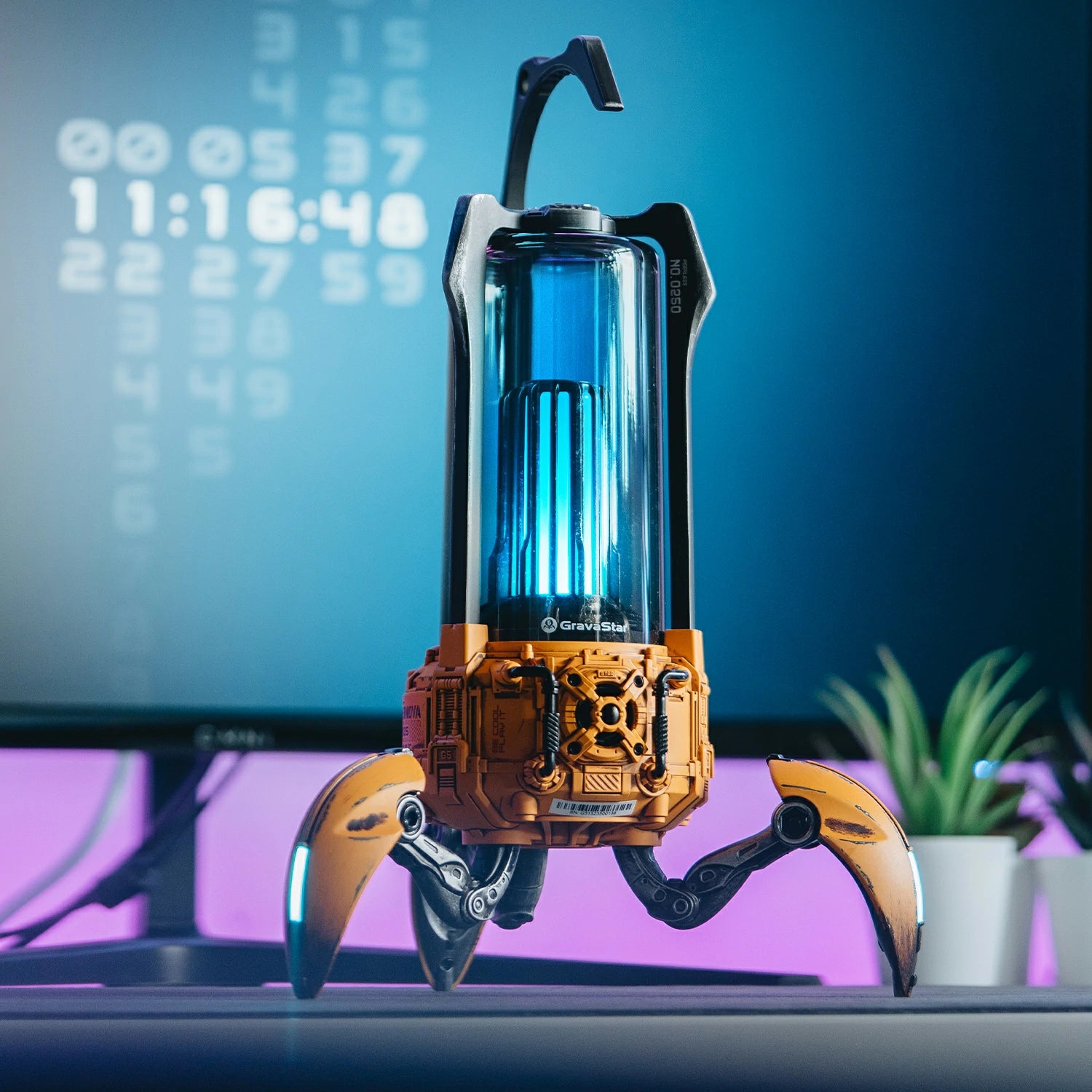 Supernova Bluetooth Speaker - War Damaged Yellow