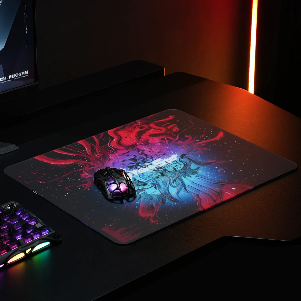 Gravastar Mouse Pad- Tempered Glass