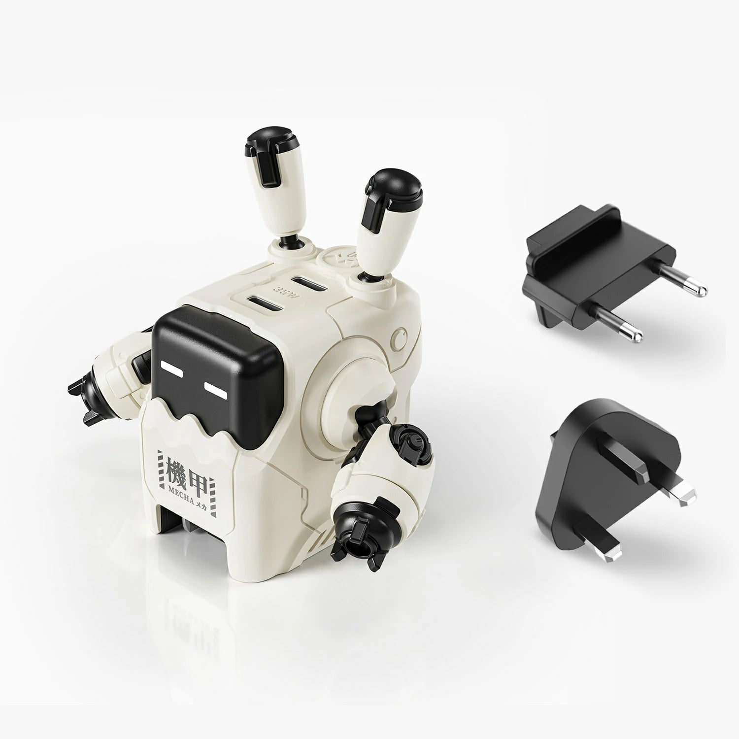 35w gan fast robot charger gravastar delta35 typec white