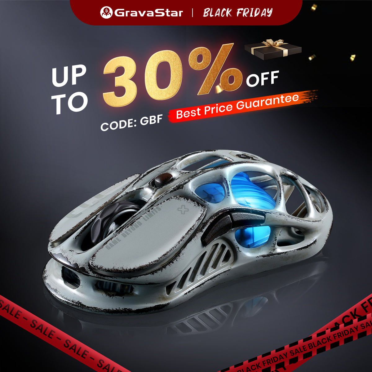 GravaStar M1 PRO ワイヤレスゲーミングマウス Amazon.com: GravaStar Computer Mouse, Mercury M1 Pro Wireless