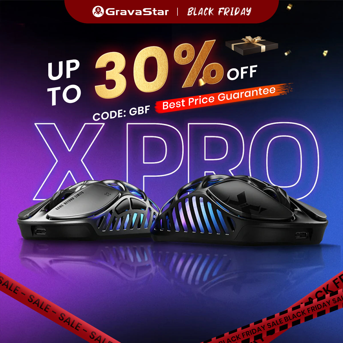 Mercury X Pro 8KHz Wireless Gaming Mouse