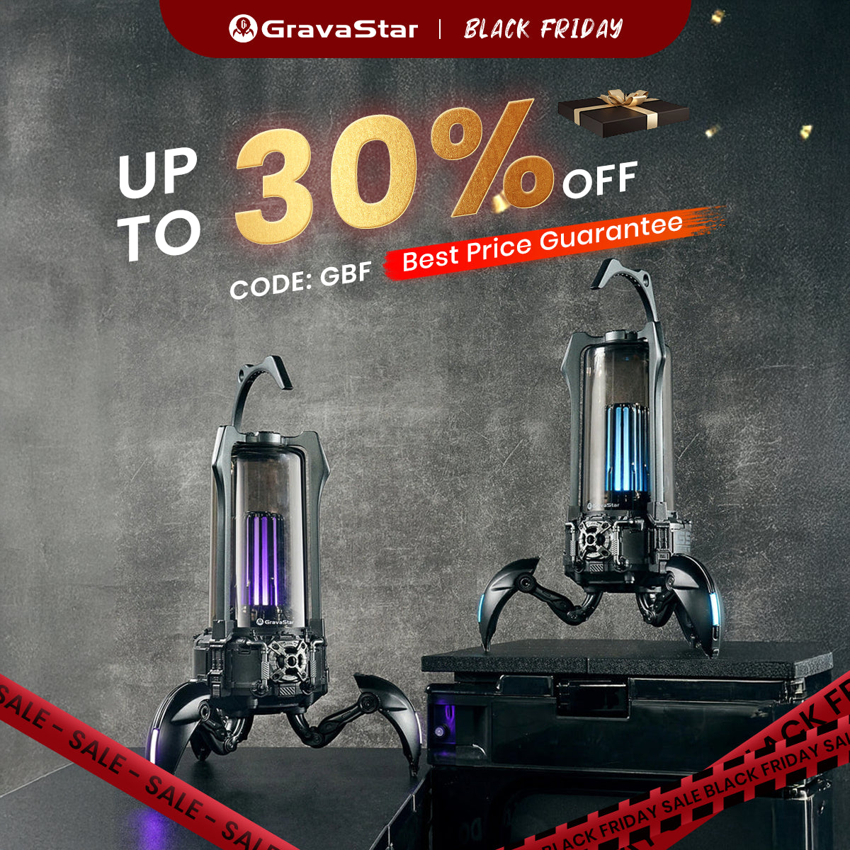 Bluetooth Speaker Supernova Pair Bundle | Sci-fi BT Wireless Stereo