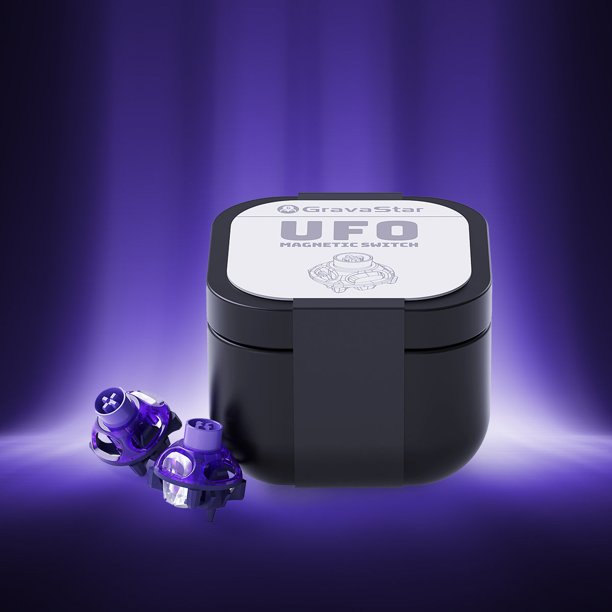 GravaStar UFO Magnetic Switch - Hall Effect Gaming Switches