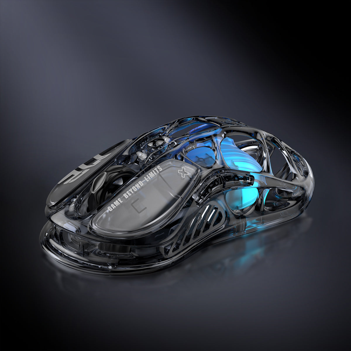 Mercury M2 Gaming Mouse - Transparent Black | Wireless Gaming Mouse Mercury M2 Gaming Mouse - Transparent Black | Wireless Gaming Mouse