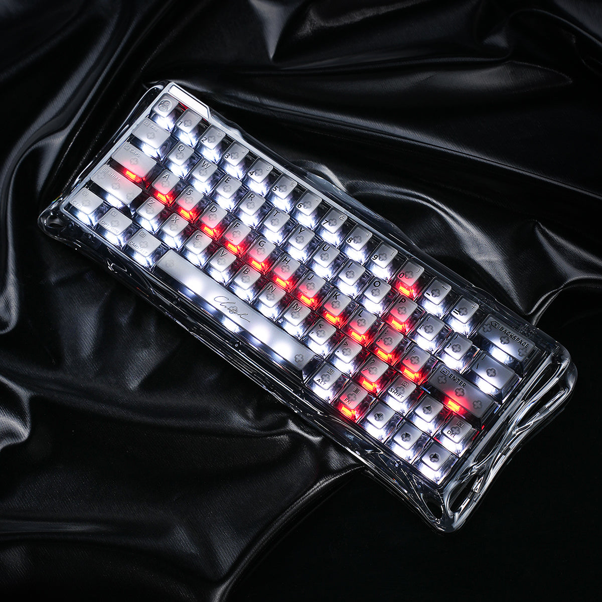 Mercury V60 Onyx Crystal - 8kHz Gaming Keyboard | Magnetic Hall Mercury V60 Onyx Crystal - 8kHz Gaming Keyboard | Magnetic Hall