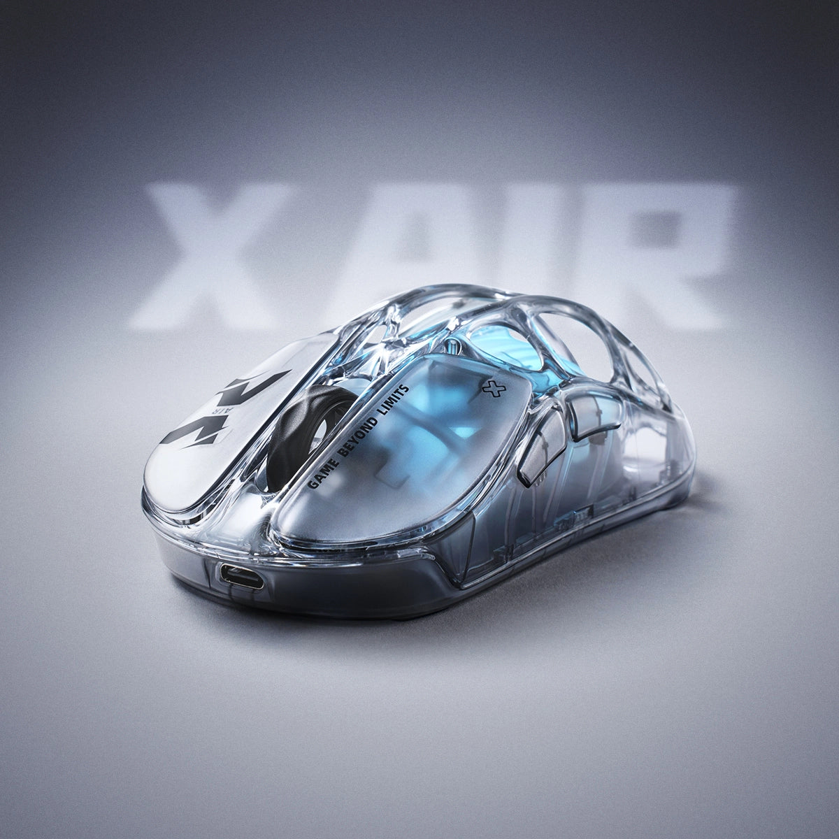【新品】GravaStar Mercury X Air ゲーミングマウス Mercury X Air 8KHz Wireless Gaming Mouse - 56g, PixArt G3950