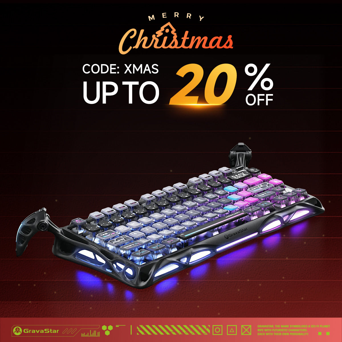 Mercury K1 Pro - Galaxy Black(US Only)