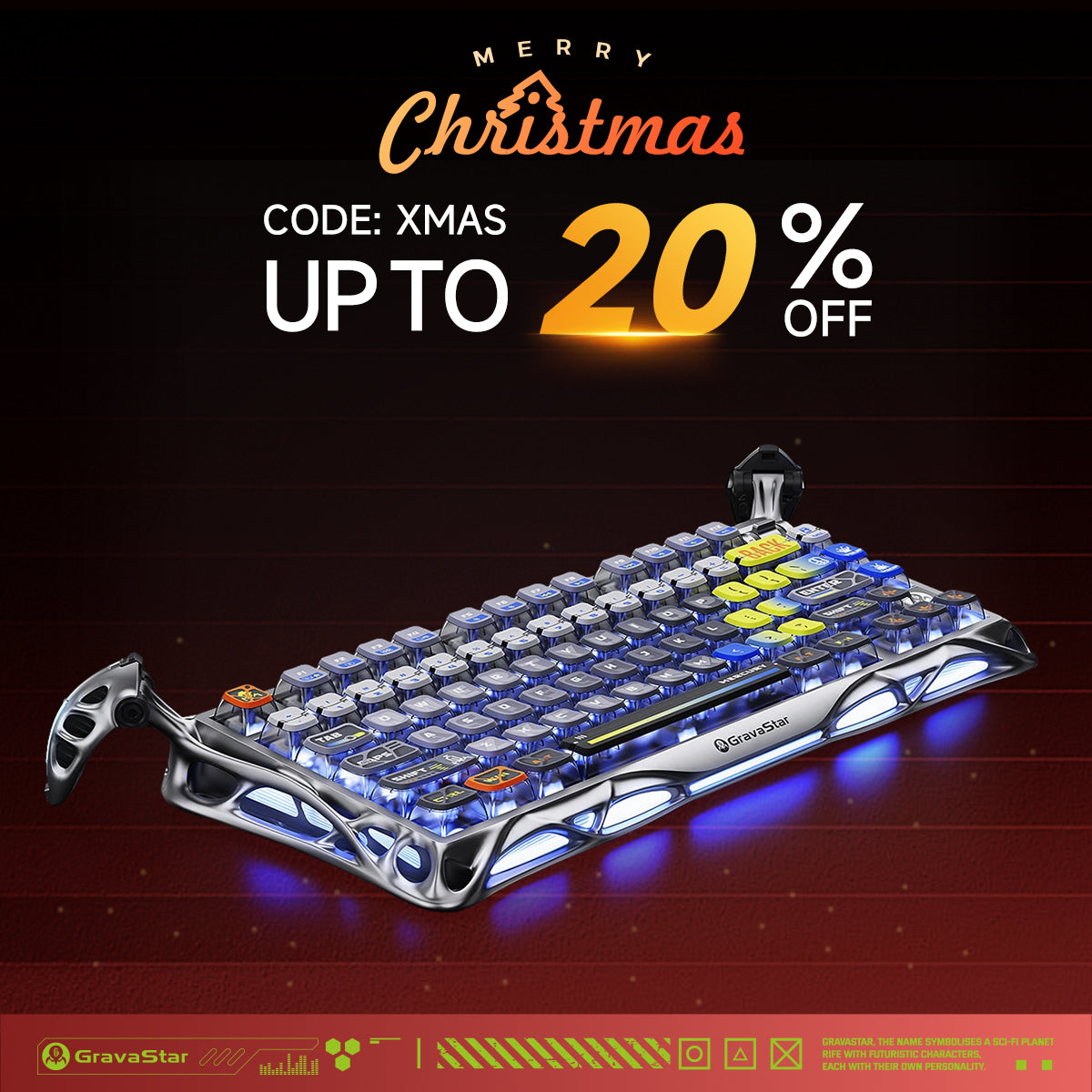 Mercury K1 Pro - Interstellar Silver