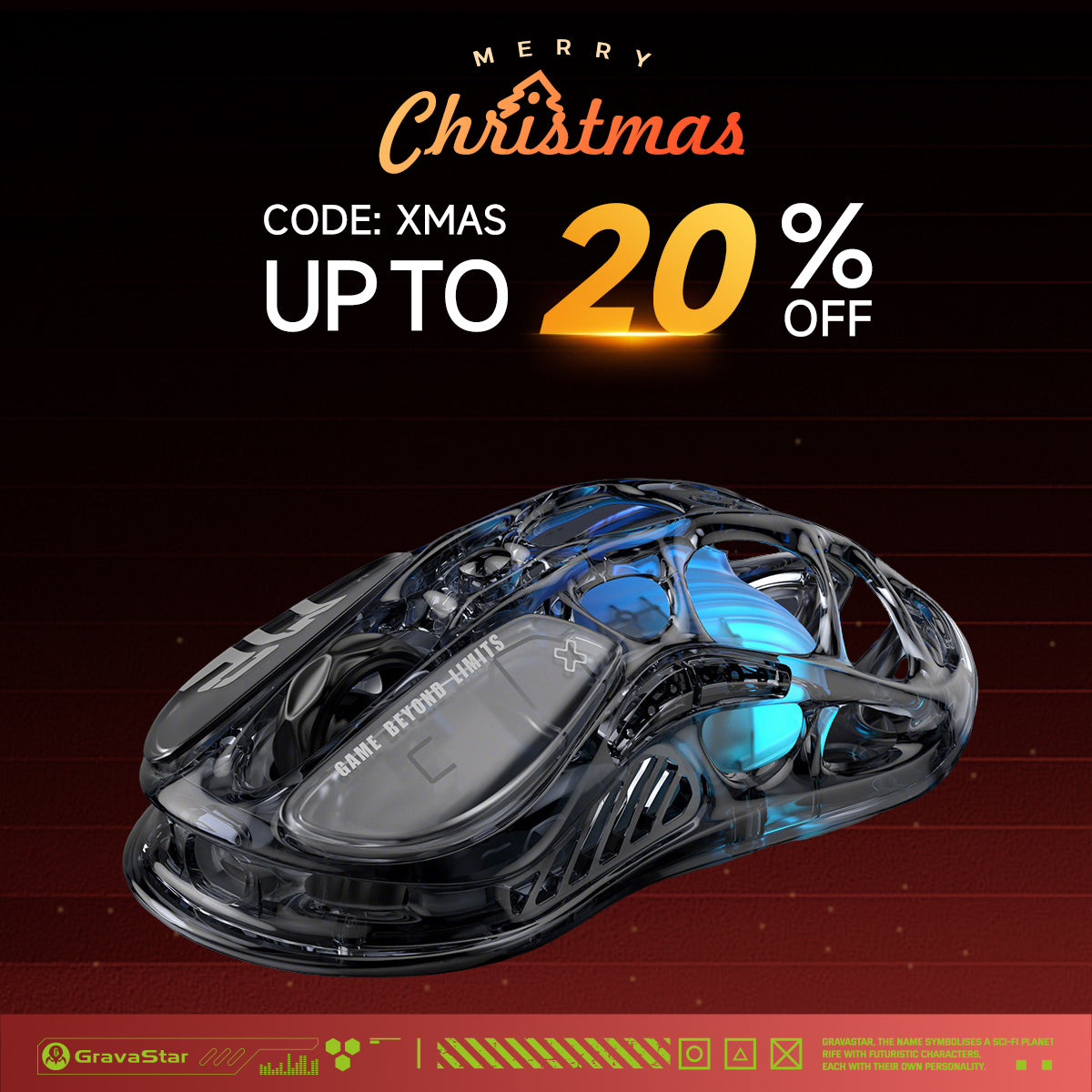 Mercury M2 - Transparent Black