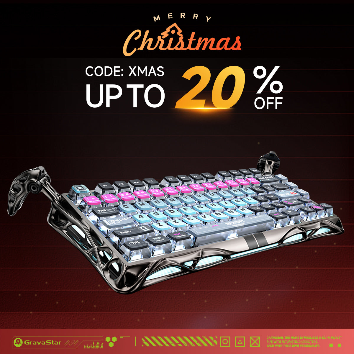 Mercury V75 Pro - Cyberpunk