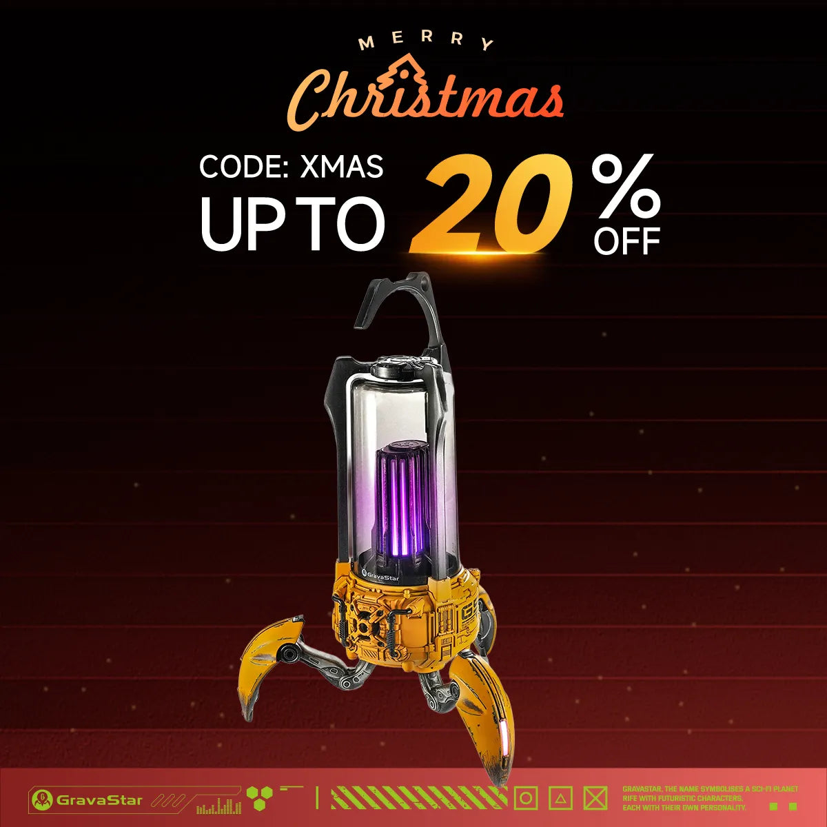 Supernova Bluetooth Speaker - War Damaged Yellow