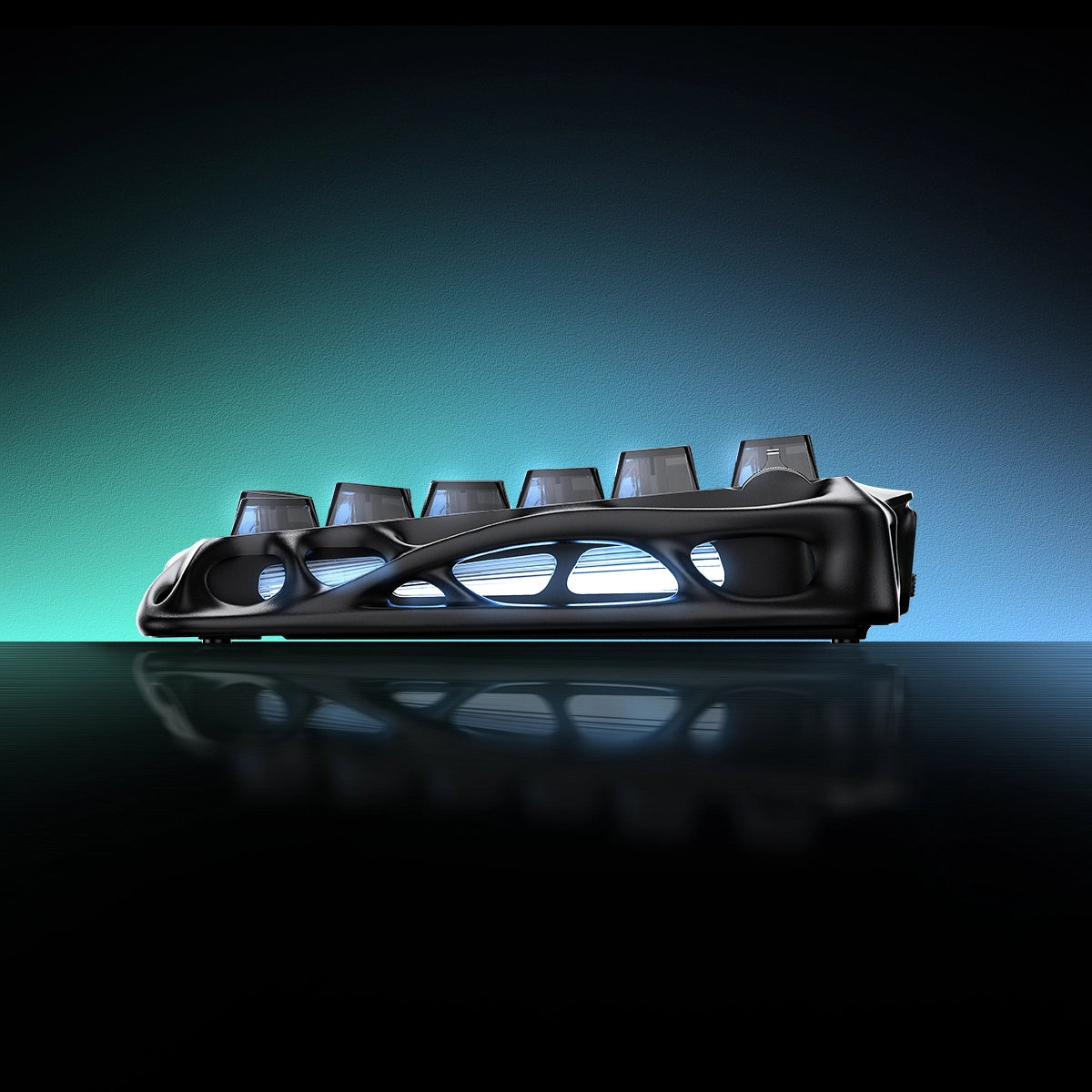 GravaStar Mercury V75 HE Gaming Keyboard - 75% compact layout with Hall Effect magnetic switches, 8kHz polling rate, 0.125ms latency, adjustable actuation 0.1-3.5mm, dynamic rapid trigger, RGB lighting 16 modes, semi-aluminum construction, hot-swappable switches, 5-layer acoustic foam, perfect for FPS gaming, CS2, Valorant, competitive esports