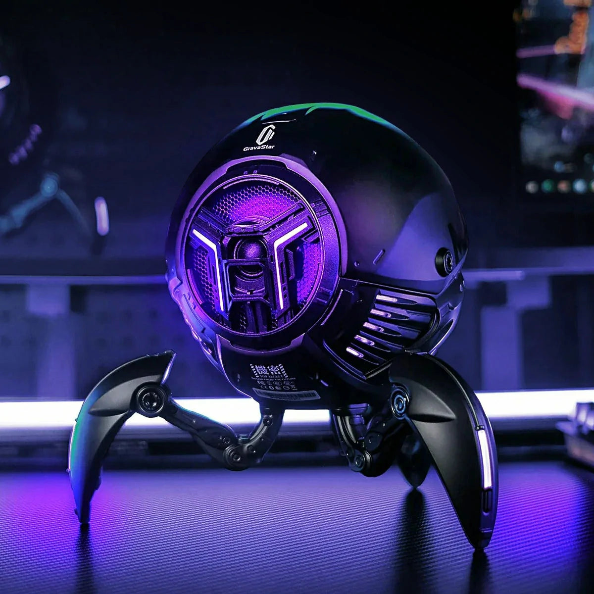 Mars Pro Bluetooth Speaker - Black | Sci-Fi Gaming Speaker Mars Pro Bluetooth Speaker - Black | Sci-Fi Gaming Speaker