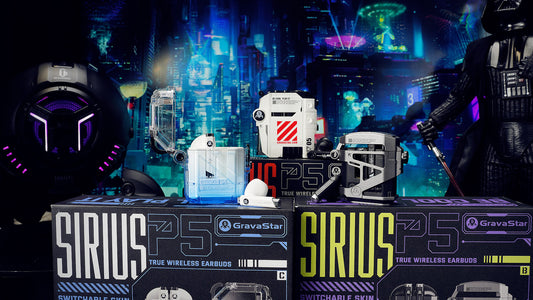 GravaStar Sirius Pro and Sirius Bluetooth earbuds pair leading technology