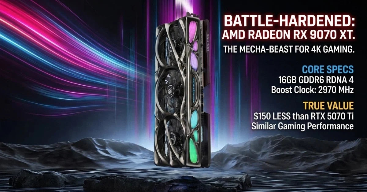 AMD Radeon RX 9070 XT | Graphics Card Performance Guide