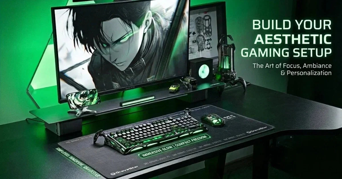 How to Build a Clean & Aesthetic Gaming Desk Setup from Scratch