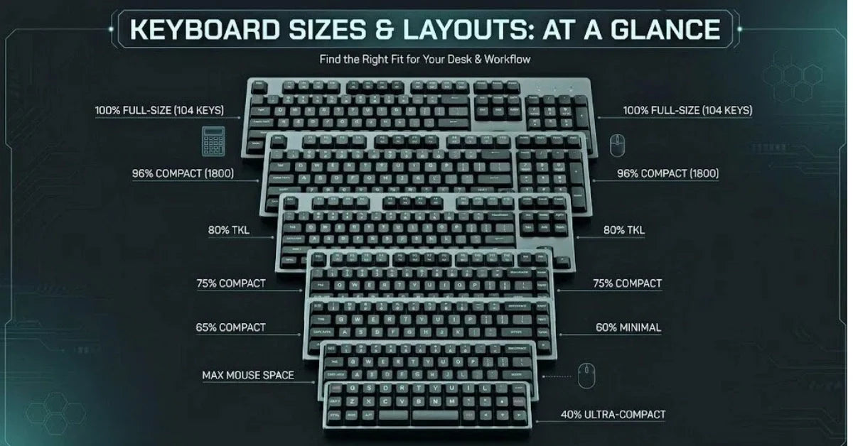 Keyboard Sizes & Layouts Explained: Which Is Best for You?