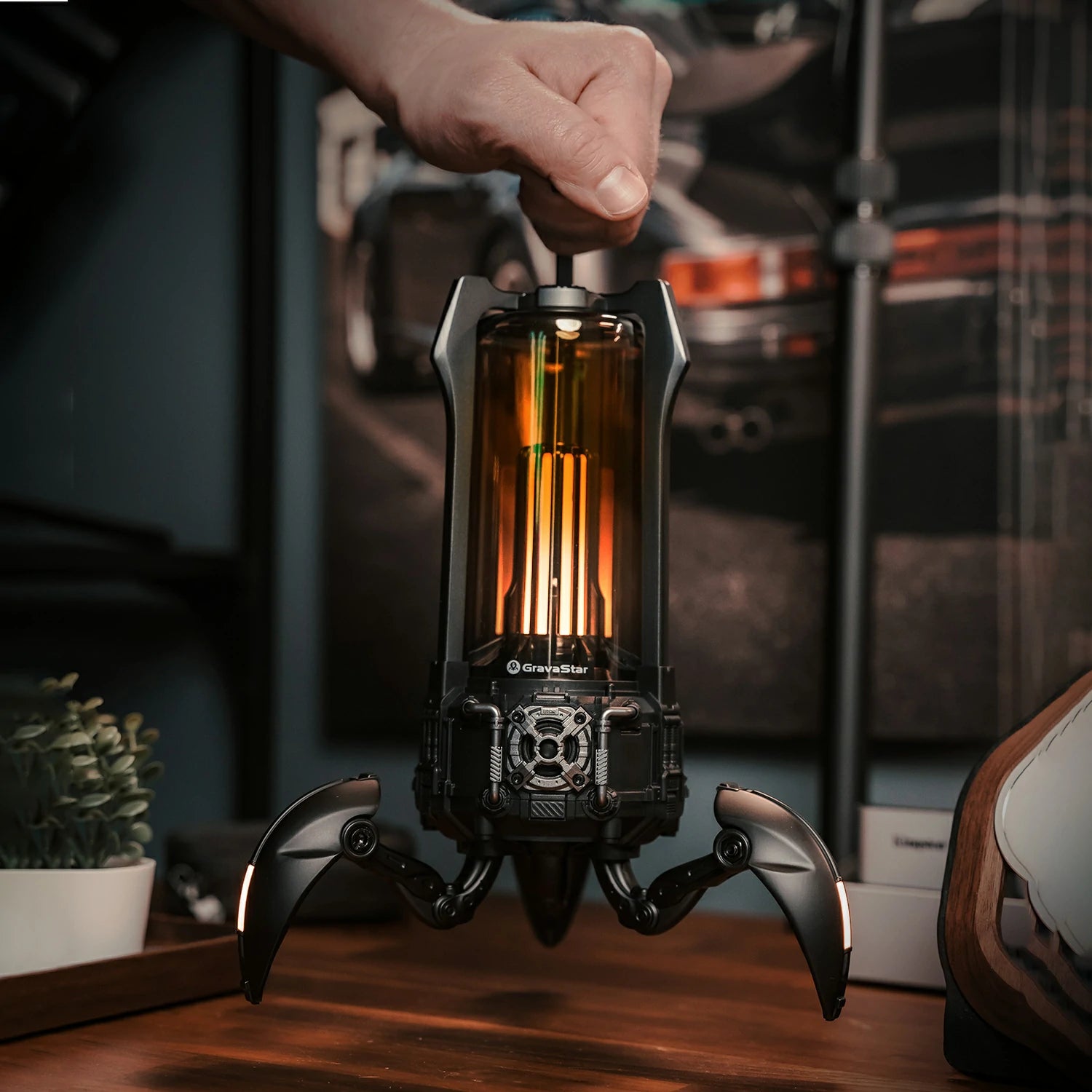 Bluetooth Speaker Supernova Matt Black | Sci-fi BT Speaker Bluetooth Speaker Supernova Matt Black | Sci-fi BT Speaker