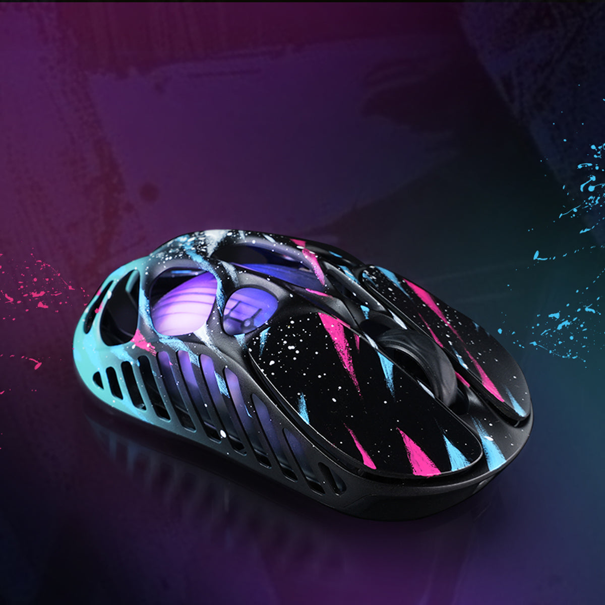 Mercury X Pro Gaming Mouse - Neon Graffiti | 32,000 DPI Wireless Mouse Mercury X Pro Gaming Mouse - Neon Graffiti | 32,000 DPI Wireless Mouse