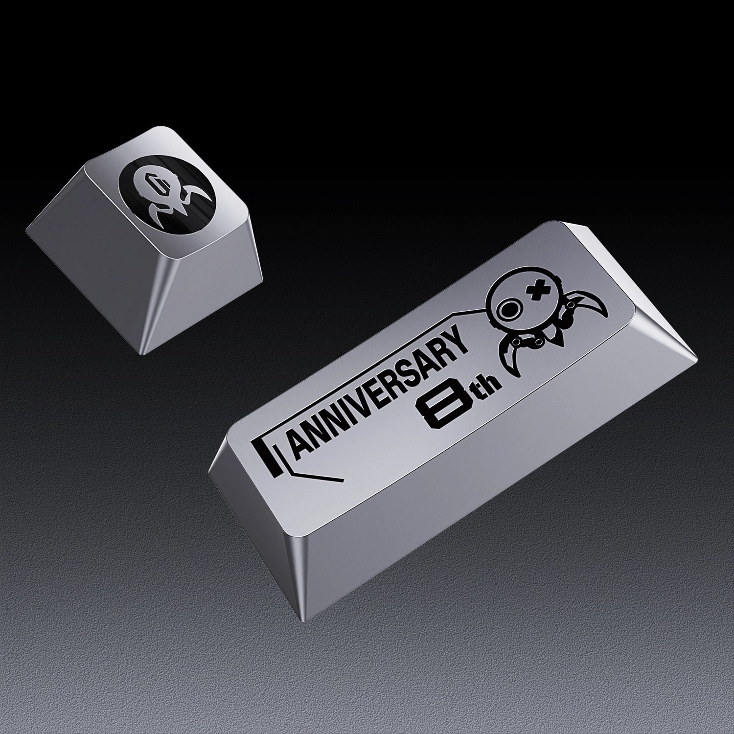 8th Anniversary Metal Keycap