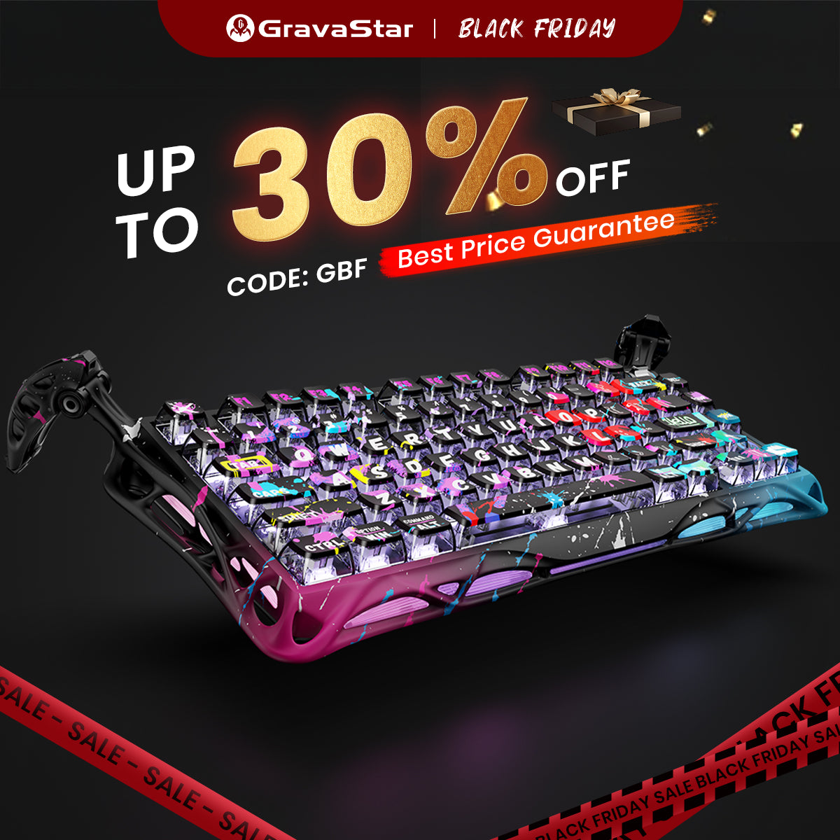 Mercury V75 Pro Special Edition - Neon Graffiti