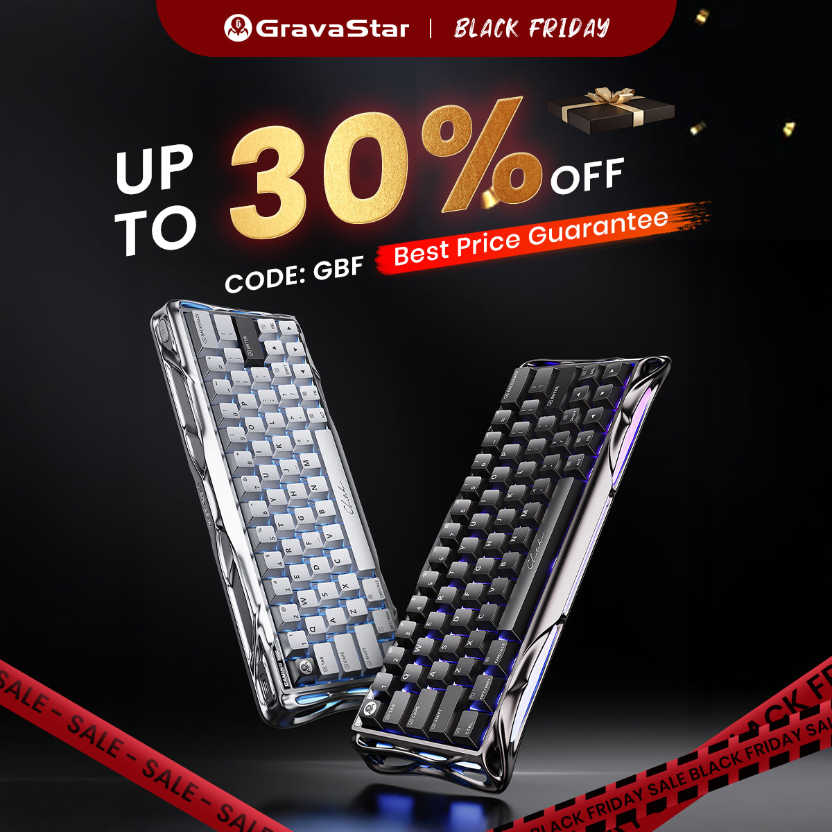 Mercury V60 Pro Deluxe Edition – Dual Keycap Gift Box Set