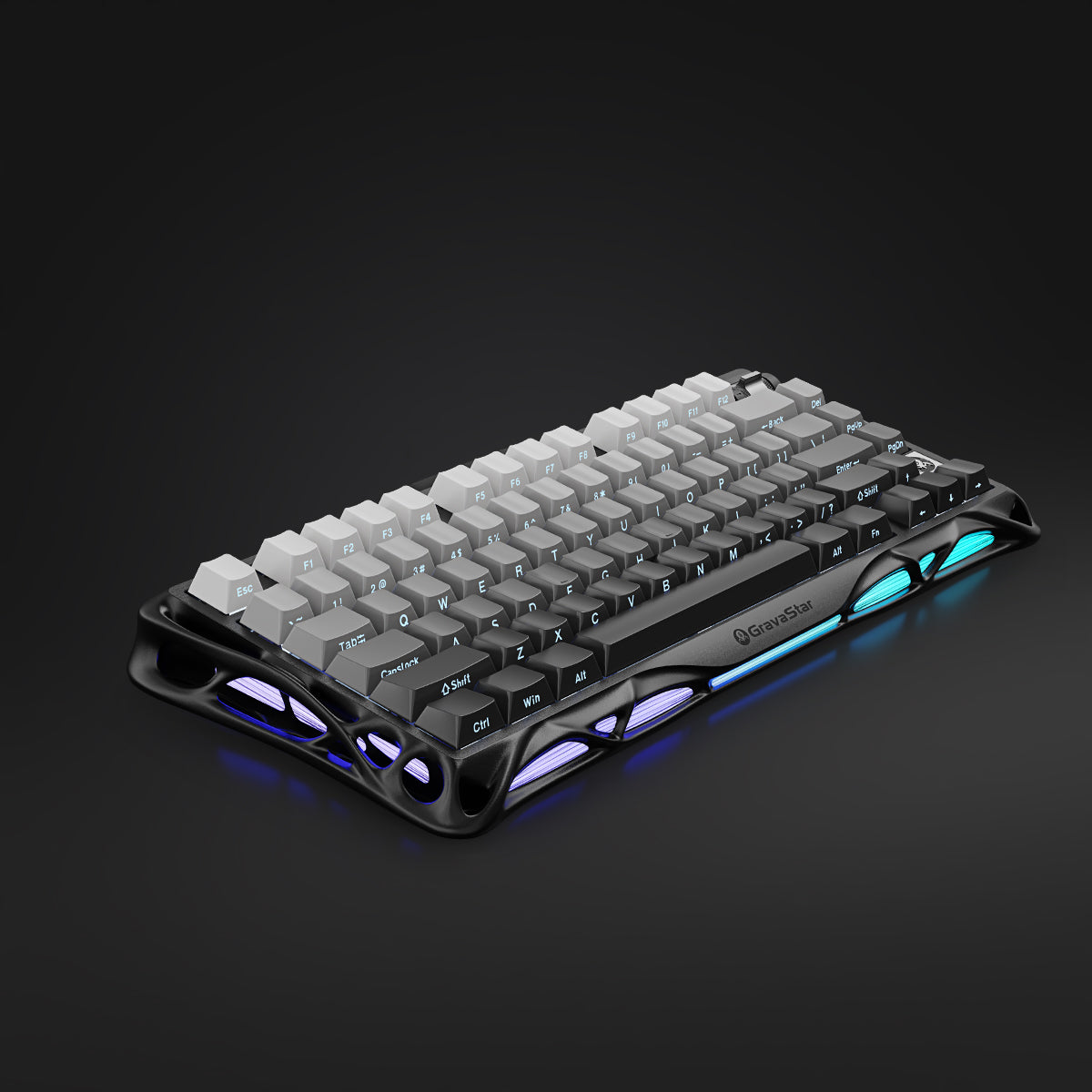 Sleek Performance Meets Gradient Elegance

Command respect with the Mercury K1 Gaming Keyboard - Gradient Black Edition. This isn't just a keyboard – it's your sophisticated gaming weapon, engineered for gamers who demand premium performance wrapped in stunning gradient black aesthetics.