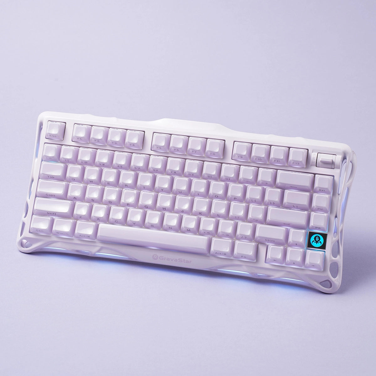 Mercury K1 Lavender Purple - 75% Mechanical Keyboard | Aluminum