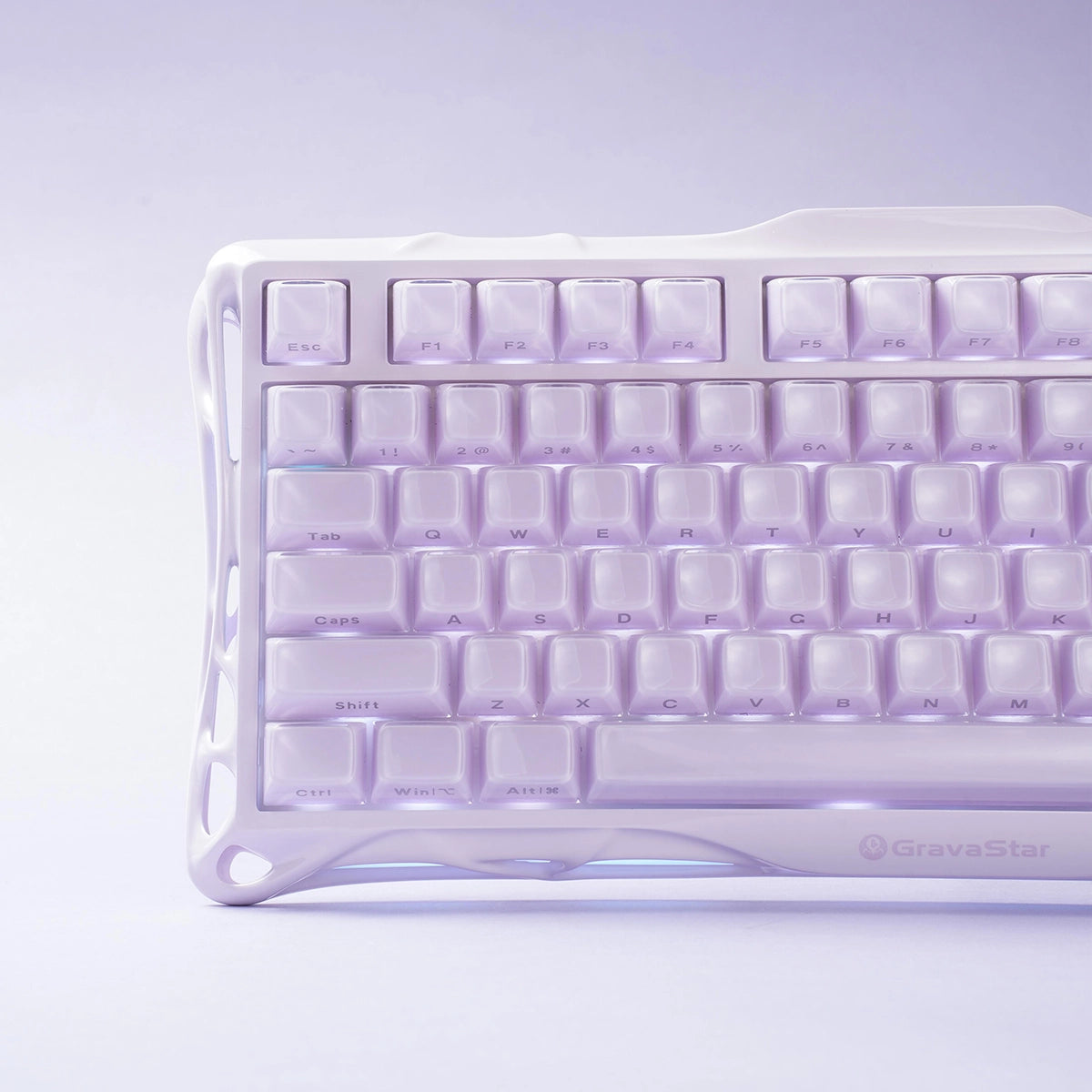 Mercury K1 Lavender Purple - 75% Mechanical Keyboard | Aluminum