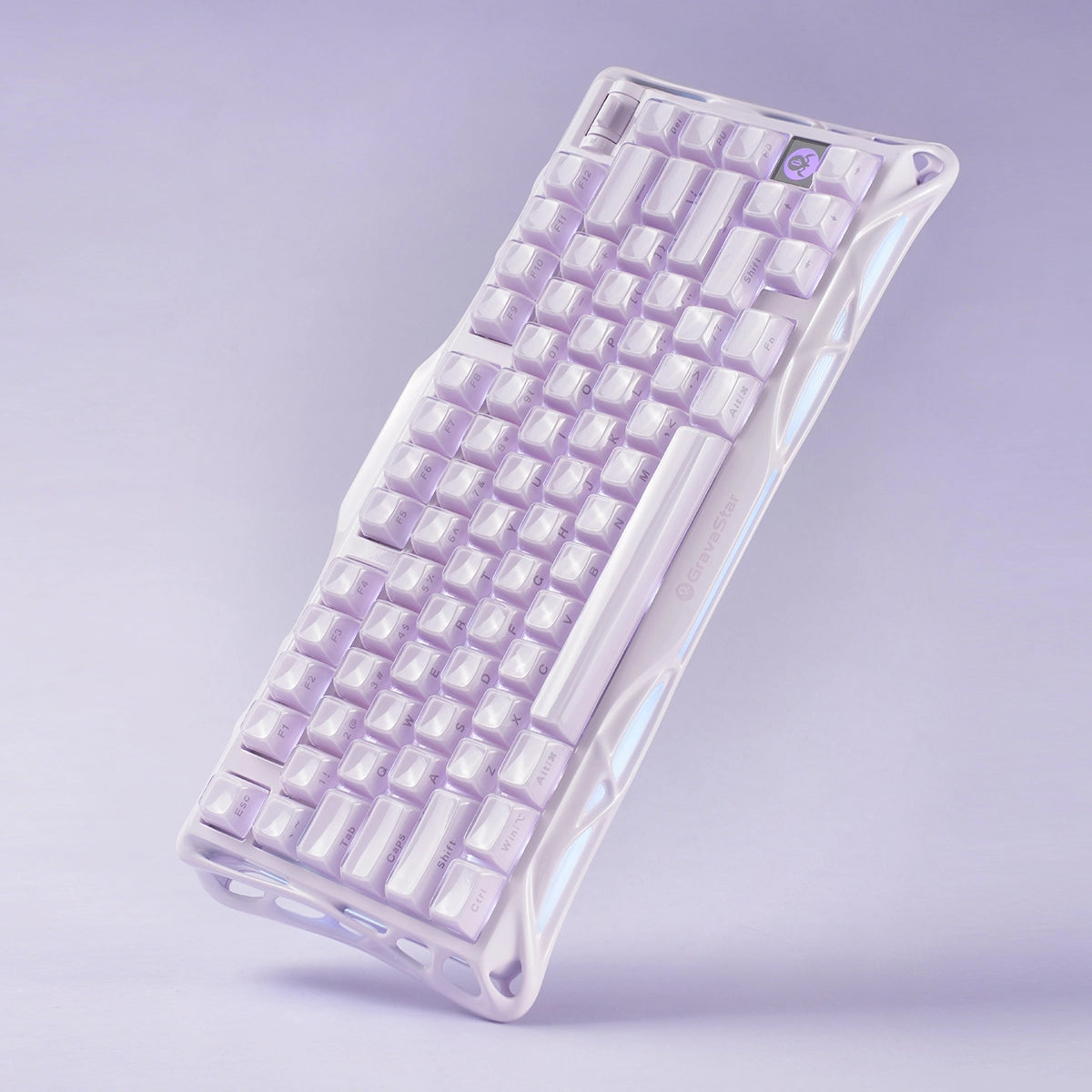 Mercury K1 Lavender Purple - 75% Mechanical Keyboard | Aluminum