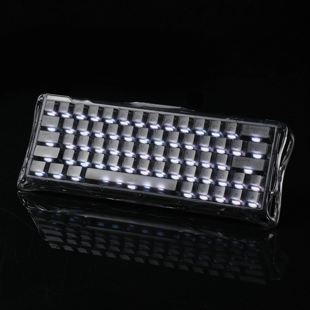 Mercury V60 Onyx Crystal - 8kHz Gaming Keyboard | Magnetic Hall
