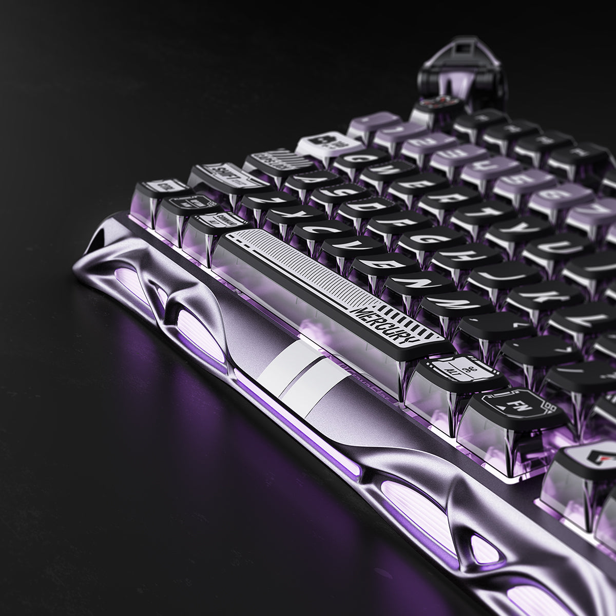 Mercury V75 Pro Gaming Keyboard - Iron Purple | Hall Effect Switches Mercury V75 Pro Gaming Keyboard - Iron Purple | Hall Effect Switches