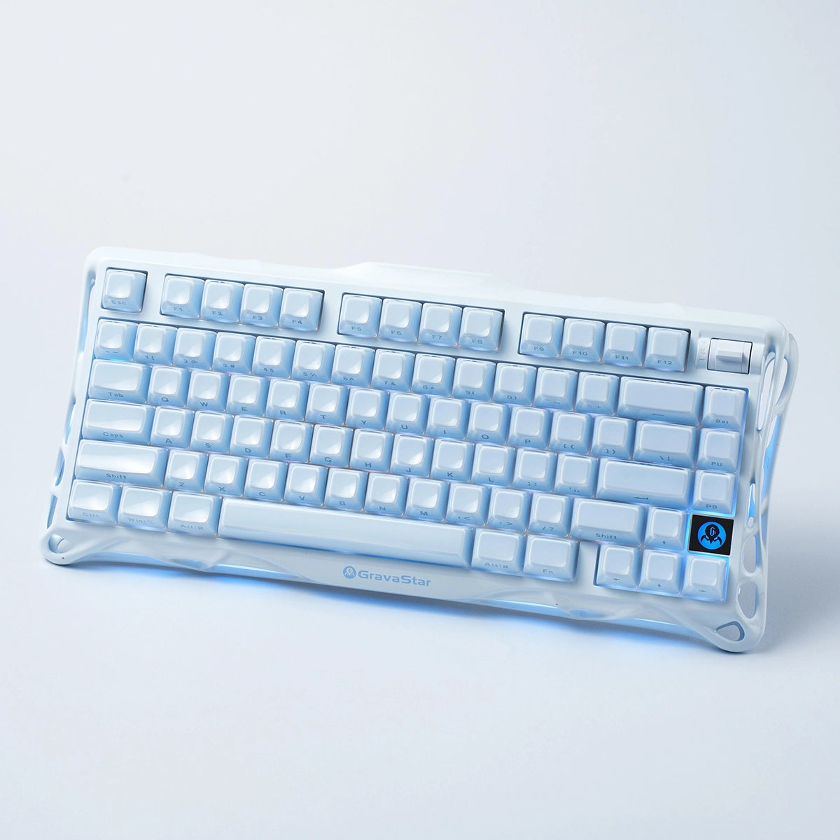 Mercury K1 Gaming Keyboard - Ice Blue Special Edition | 75% Mechanical
