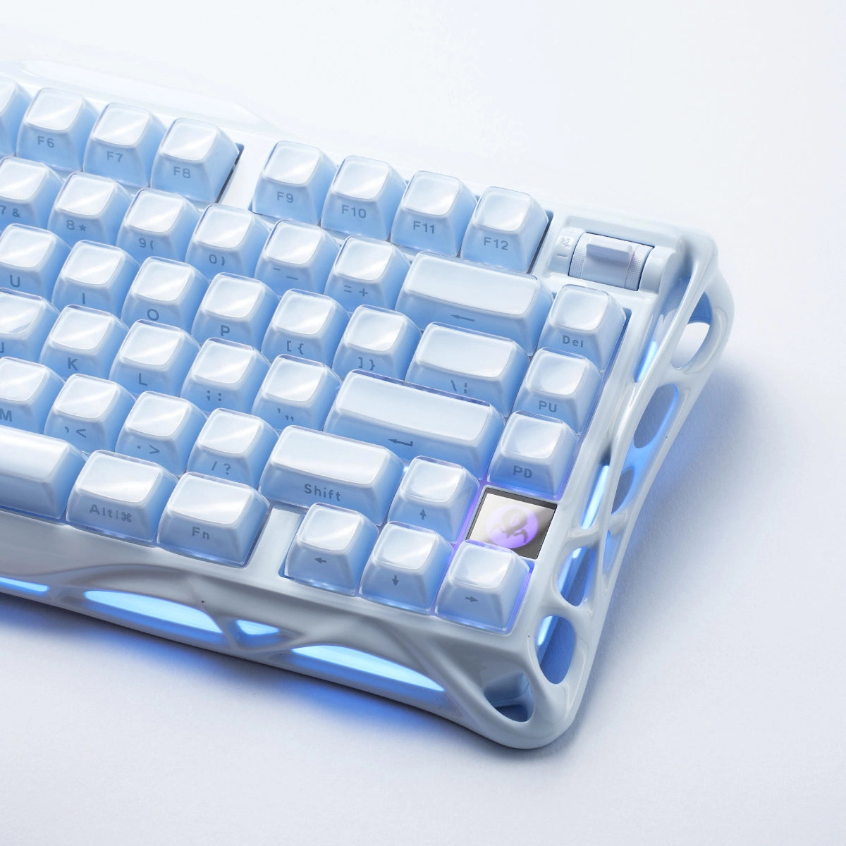 Mercury K1 Gaming Keyboard - Ice Blue Special Edition | 75% Mechanical