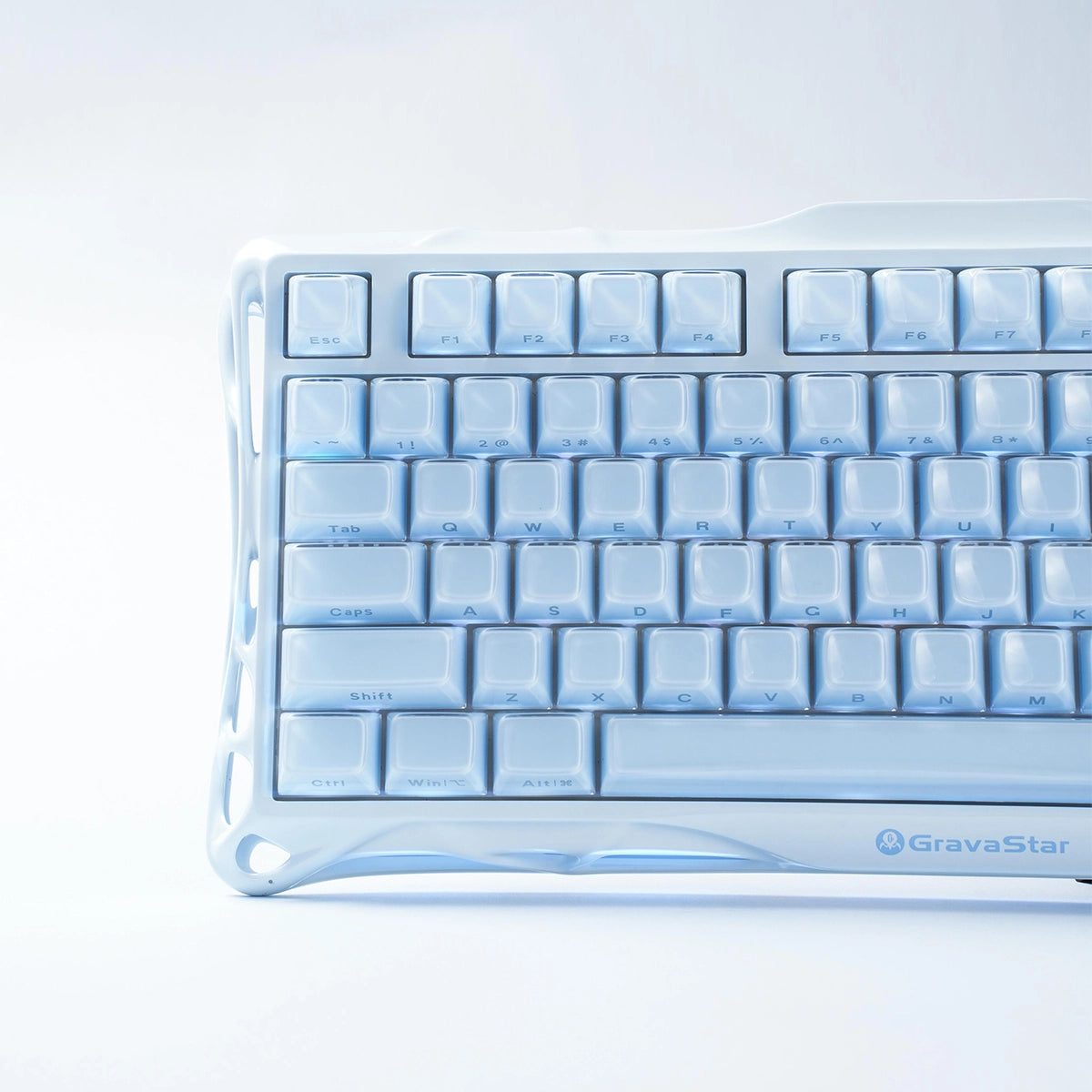 Mercury K1 Gaming Keyboard - Ice Blue Special Edition | 75% Mechanical