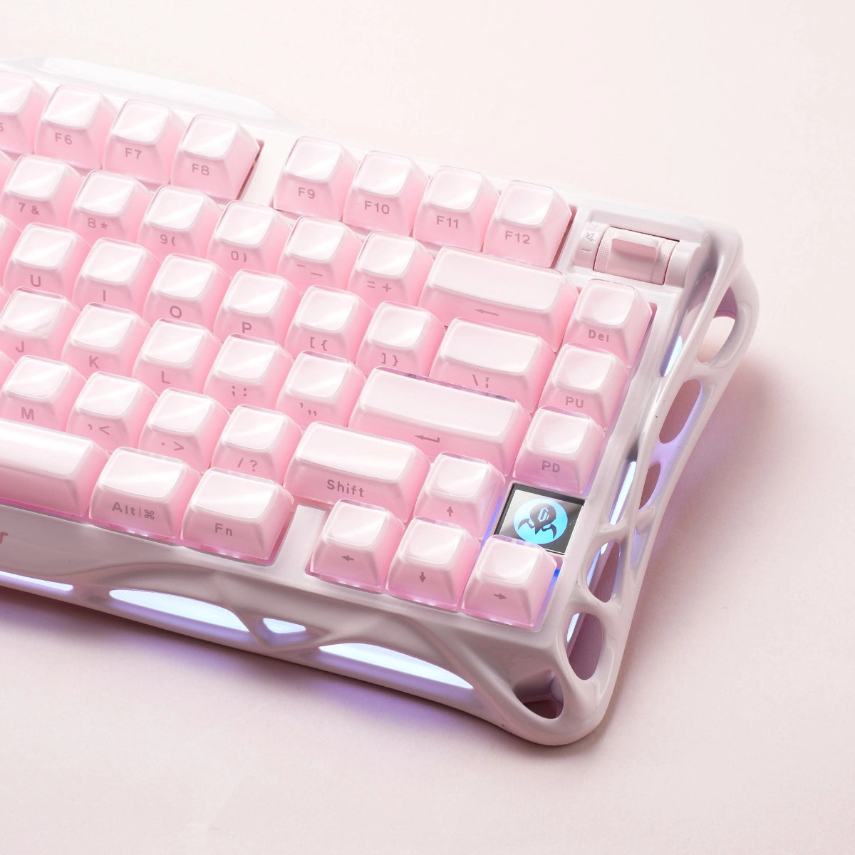 Mercury K1 Gaming Keyboard - Sakura Pink | 75% Mechanical Keyboard Mercury K1 Gaming Keyboard - Sakura Pink | 75% Mechanical Keyboard