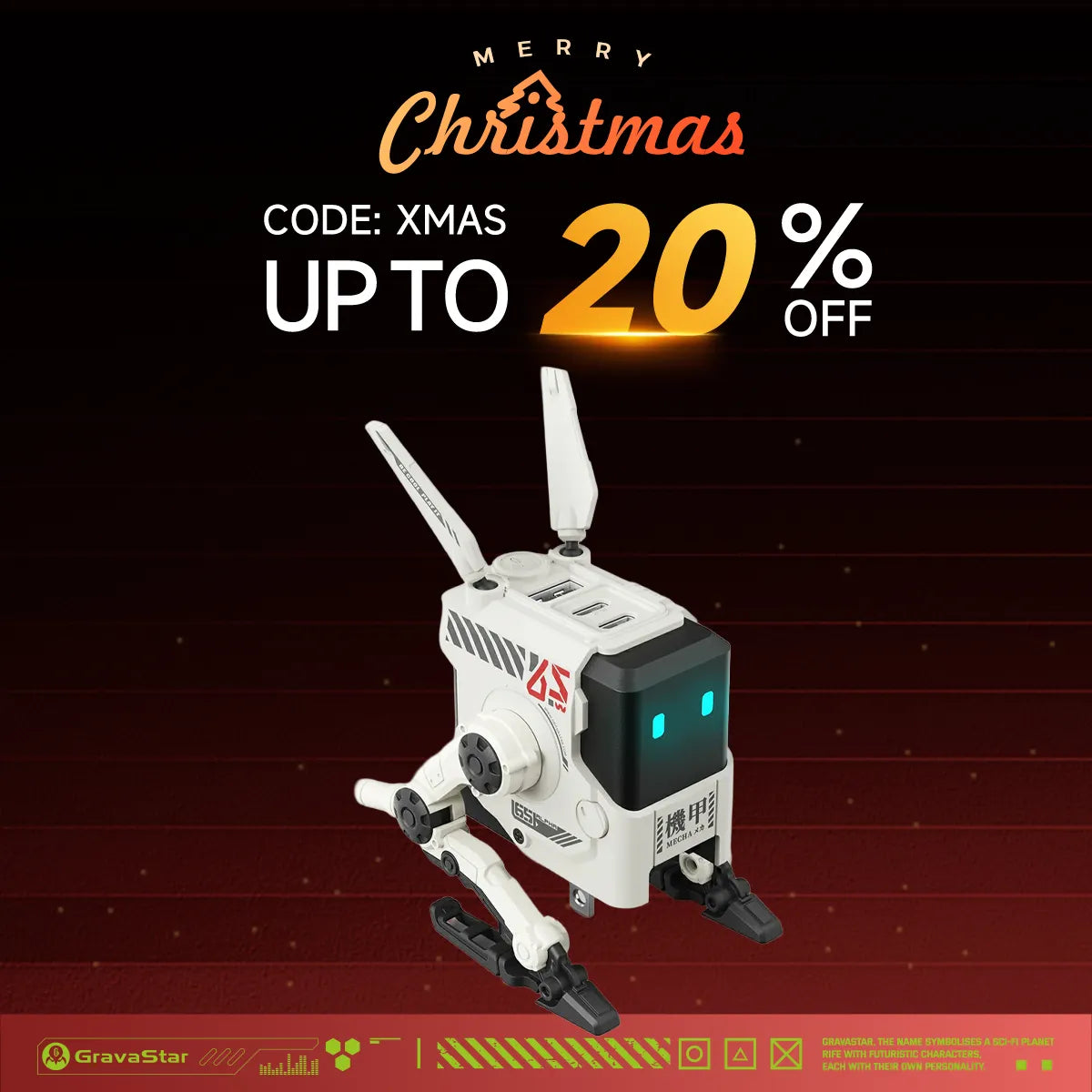 Alpha65 GaN 65W Wall Charger - Dawn White