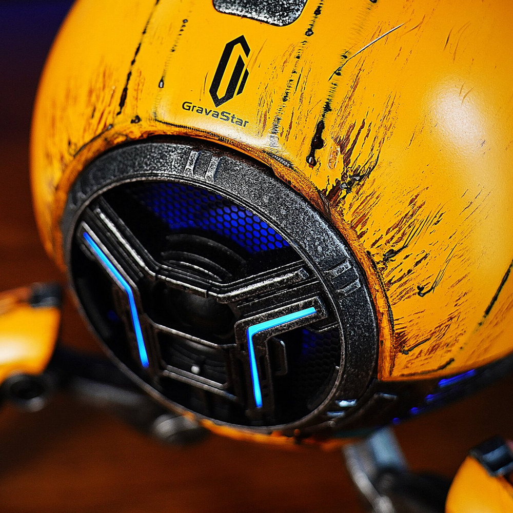 Bluetooth Speaker Mars Pro War-Damaged Yellow