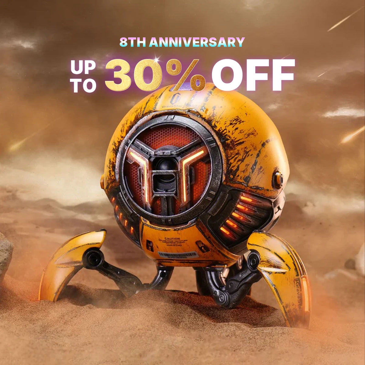 Mars Pro Special Edition War-Damaged Yellow