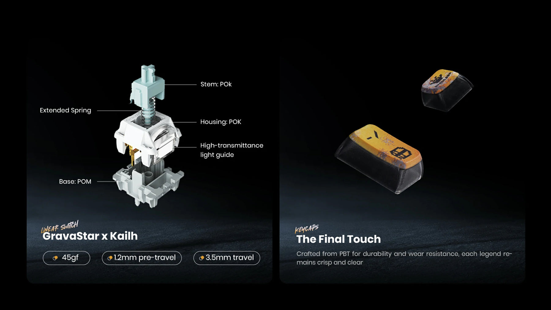 Gravastar Mercury K1 Pro Gaming Keyboard