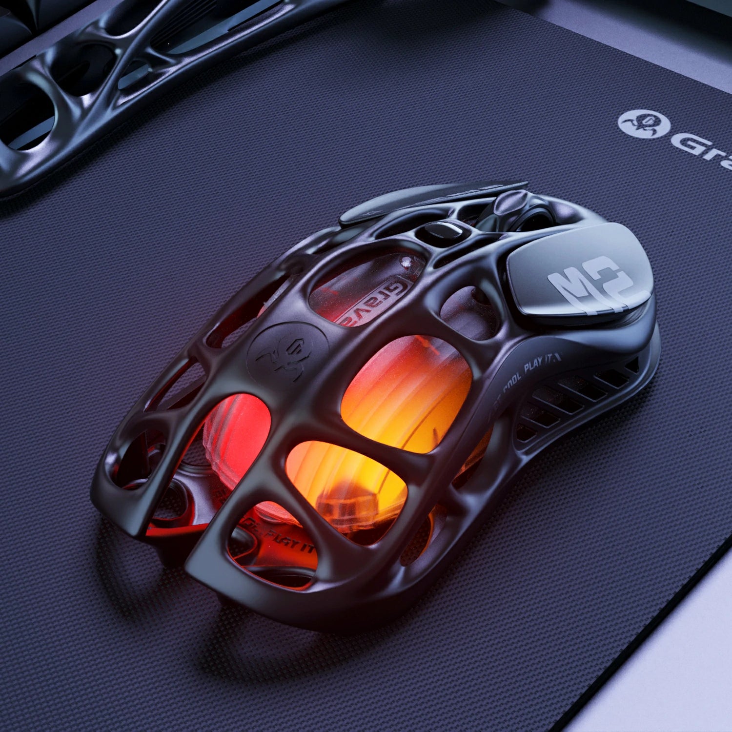 Gaming Mouse Mercury M2 Stealth Black | Wireless