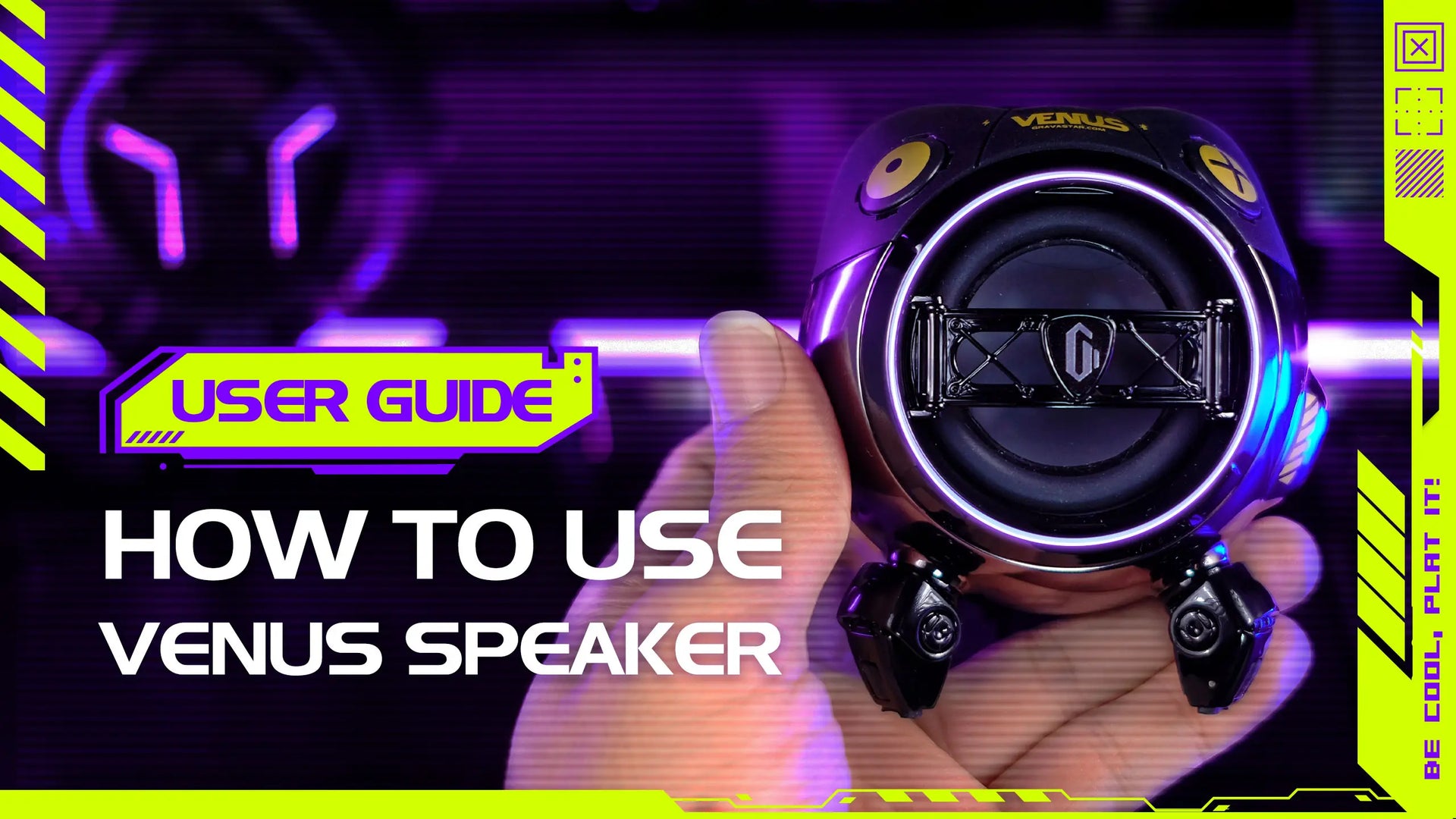 Load video: GravaStar venus user guide